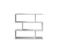 Etagère basse TAMY à 3 niveaux L110cm x H97cm - Blanc