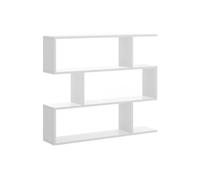 Etagère basse TOMINI - 3 cases - Coloris : Blanc