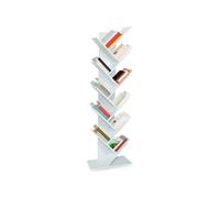 IDMarket - Etagère bibliothèque à Livres Tea Forme d'arbre 10 Niveaux Blanche