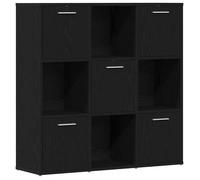 Étagère bibliothèque - Bibliothèque - vidaXL - bois d'ingénierie - chêne noir - 90 x 28 x 90 cm - 9 compartiments 2300848