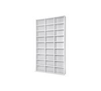 Etagère bibliothèque Christel 180x102x23,5cm - blanc