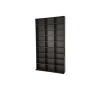 Etagère bibliothèque Christel 180x102x23,5cm - noir