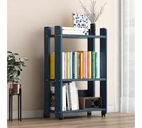 Étagère Bibliothèque,Étagère Chambre,Étagère Salon,Étagère Livre,Étagère,Étagères de Rangement,Étagère Rangement,Rotating Bookshelf,Convient pour Salon, Chambre, Bureau, Coin Salon, Balcon(Blue)