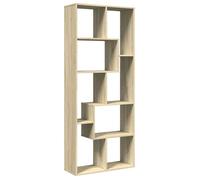 Etagère bibliothèque - mango - chêne sonoma - 67x25x161,5 cm - M1800