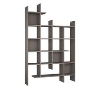 Etagère bibliothèque marron moka Kikra 122 cm