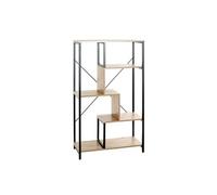 Etagère Bibliothèque "Miranda" 132cm Chêne & Noir