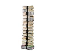 Étagère bibliothèque Ptolomeo X2 Opinion Ciatti argent, Designer Bruno Rainaldi, 50x192x30 cm