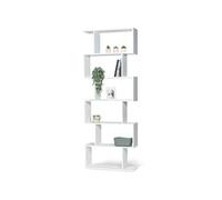 IDMarket - Etagère bibliothèque Sofia Forme S Bois Blanc 189 cm