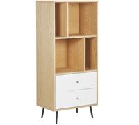 Etagère Blanc Richmond Bois clair