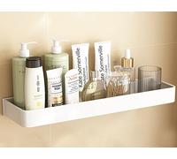 Étagère Blanche étagère de Rangement pour Salle de Bain, Blanche - Simple Couche 40cm