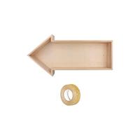 Etagère bois Flèche 40 x 20 x 7 cm + masking tape doré à paillettes 5 m Beige https://www.fnac.com/mp48490948/Etagere-bois-Fleche-40-x-20-x-7-cm-masking-tape-dore-a-paillettes-5-m/w-4?oref=e727dd5e-ea3c-4603-6443-3f30956735c4