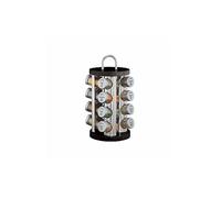 Etagère Carroussel 16 épices base bois KUCHENPROFI Noir SC