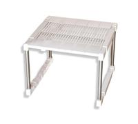 Étagère casier extensible rétractable et réglable pour armoire No Dama Blanc 3240 x 23 x 3545 cm (L x H x l) Parfait pour nizing Smals