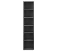 Étagère CD tour CD / DVD rangement stockage 6 surfaces de stockage 90 x 20