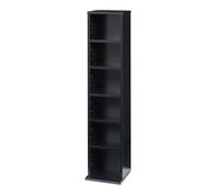 Étagère CD Tynset 90 x 20 x 20 cm noir