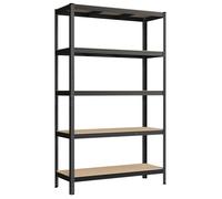 Étagère Charge Lourde Métallique à 5 Niveaux - SONGMICS - 200 x 120 x 60 cm - Capacité 75. kg - Noir