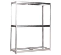 Étagère charge moyenne 500 à 600kg - 2000x1500x450 - 3 niveaux Galvanisé - SIMON RACK - 8435104924969