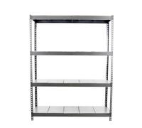 Étagère charge moyenne 500 à 600kg - 2000x1500x450 - 4 niveaux Gris - SIMON RACK - 8435104975800