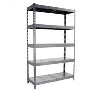 Étagère charge moyenne 500 à 600kg - 2000x2400x600 - 5 niveaux Gris - SIMON RACK - 8435104976418