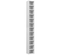 Etagère colonne 175 cm BUREN blanche