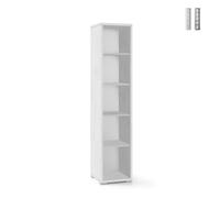 Étagère colonne ouverte multi-usages moderne 5 compartiments Lipp