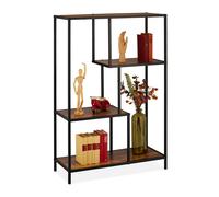 Étagère commode bibliothèque industriel rangement bureau métal console table