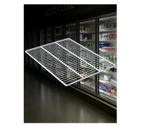 Étagère Congélateur Grille Réfrigérateur Rangement Professionnel | Étagère métallique for réfrigérateur, Clayette Fil Métal pour Vitrine Réfrigérée, Cuisine et Commerce(50x37cm)