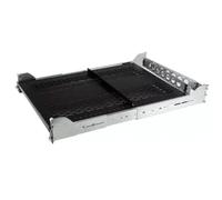 StarTech.com Étagère coulissante ventilée 2U pour rack de serveur avec bras de gestion de câbles - Profondeur ajustable - 56,7kg - Étagère pour rack - noir - 2U - pour P/N: RK1233BKM, RK2433BKM...