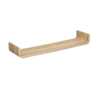 5five – Étagère murale courbée Fixy – Effet bois beige – 80×20×10 cm – salon/chambre/bureau