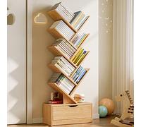 Étagère créative sur pied par chambre à coucher, salon et bureau à domicile, bibliothèque élégante, meuble moderne, design compact