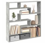 vidaXL Étagère cube murale 7 compartiments gris béton bois ingénierie 860025