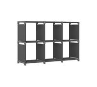 Etagère d'Affichage 5 Cubes Tissu Bibliothèque Rangement Organisateur vidaXL