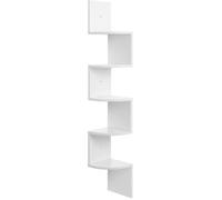 etagere d angle etagere murale etagere en forme zigzag bibliotheque blanc