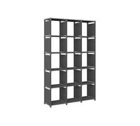 vidaXL Etagère d'Affichage 15 Cubes Bibliothèque Etagère de Rangement Organisateur Support de Rangement Maison Intérieur 322620