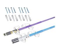 Étagère d'affichage de batte de baseball, support mural de sabre lumière en acrylique, batte de baseball transparente, support mural de sabre lumineux, support de batte transparent avec