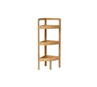 Etagère d'angle 3 niveaux en bambou - Naturel - Tendance Naturel