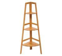 Étagère d'Angle 3 Niveaux "Sicela" 103cm Naturel