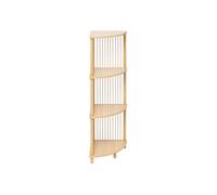 Five Simply Smart - Etagère d'angle 4 niveaux en bois KORD - Beige
