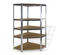 Etagère d'angle 5 niveaux - spécial charges lourdes - DER 875 D15500
