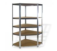 Etagère d'angle 5 niveaux - spécial charges lourdes - DER 875 D15500