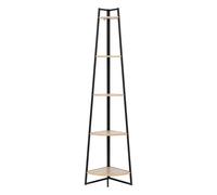 5five Étagère d'angle "Aliaj" 5 niveaux 180 cm effet bois