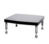 Étagère d'angle AV - Support audio robuste - Rangement ouvert - Support stéréo HiFi moderne pour home cinéma