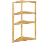 Etagère d'angle bambou 3 niveaux Lab'n Modul 5five Naturel G