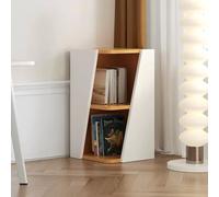 Étagère d'angle, bibliothèque murale robuste, facile à assembler, unité d'affichage stable pour salon, chambre à coucher, bureau, étude, beige, 30 x 60 cm