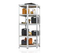 Étagère d'angle Corner Basic 180 x 70 x 40 cm Argent