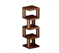 Étagère d'angle de 127 cm, idéale pour la chambre à coucher et le salon, idéale pour ranger des articles autour des canapés ou pour décorer la maison