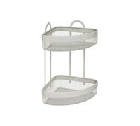 - Etagère d'Angle de Cuisine 2 Niveaux "Mayaj" 33cm Beige