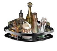 Étagère d'angle de douche - Étagère murale sans perçage - Organiseur autocollant peu encombrant - Solution de rangement de salle de bain - Étagère de douche pour baignoire, cuisine, mobile, chambre à