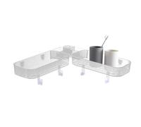 Étagère d'angle de douche, support stable multifonctionnel - Support mural pour évier de cuisine, hygiène de routine et commodité