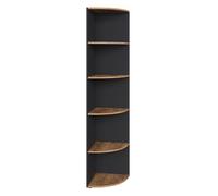 Étagère d'angle Ecki, 40x180cm, Anthracite/Chêne de force doré, Vicco 54375